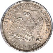 ½ Dollar "Seated Liberty Half Dollar" (with motto) - Reverse