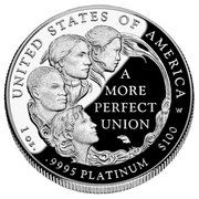 100 Dollars "American Platinum Eagle" (Bullion Coinage) - Reverse