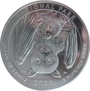 ¼ Dollar "Washington Quarter" (National Park of American Samoa - Silver 5 oz Bullion) - Reverse