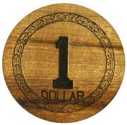 1 Dollar - City of North Bend (North Bend, Oregon) - Reverse