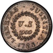 1000 Units - Nova Constellatio (Pattern) - Obverse