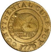 1 Dollar - Continental Currency (Pattern) - Obverse
