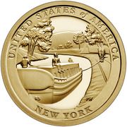 1 Dollar (American Innovation - New York) - Reverse