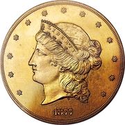 50 Dollars "Half Union" (Pattern; gold) - Obverse