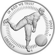 1 Dollar (Negro Leagues Baseball) - Obverse