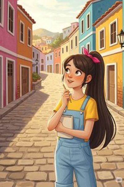 Mia's Magical Journey educational story for 7-12 years children in English featuring warm themes