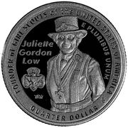 ¼ Dollar "Washington Quarter" (Juliette Gordon Low) - Reverse