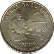 ¼ Dollar "Washington Quarter" (District of Columbia) - Reverse
