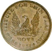 1 Cent - Hard Times Token - Shin Plasters (May Tenth) - Obverse