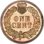 1 Cent "Indian Head Cent" - Reverse