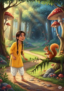 Wonders of Whimsy Grove fantasy story for 7-12 years children in English featuring warm themes