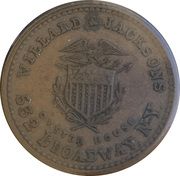 Willard and Jacksons Oyster House - Obverse