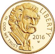 5 Dollars (Mark Twain) - Obverse