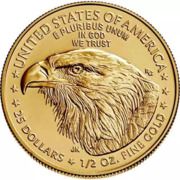 25 Dollars "American Gold Eagle" (Bullion Coinage) - Reverse