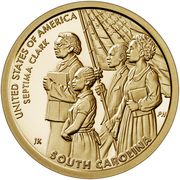 1 Dollar (American Innovation - South Carolina) - Reverse