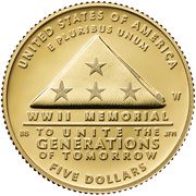 5 Dollars (Greatest Generation) - Reverse