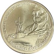 1 Dollar (American Innovation - Arkansas) - Reverse