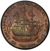 Rhode Island Ship Token - Obverse
