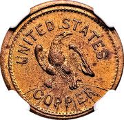 Gen. G.B. McClellan Civil War Patriotic - Reverse