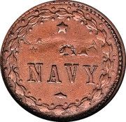 Civil War Token - The Monitor (F-241/338a) - Reverse