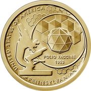 1 Dollar (American Innovation - Pennsylvania) - Reverse
