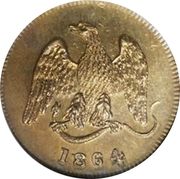 3 Cents - Hard Times Token - Feuchtwanger - Obverse