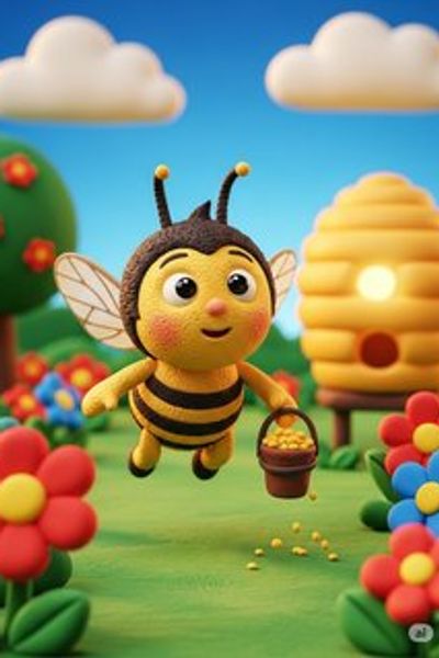 ビビのまほうのおしごと educational story for 3-6 years children in Japanese featuring warm themes