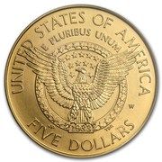 5 Dollars (Franklin Delano Roosevelt) - Reverse