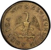 1 Farthing - New Yorke America - Reverse