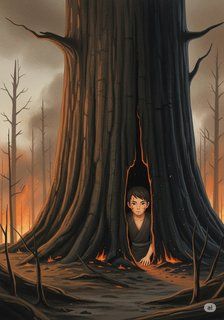 炭から生まれた炭治郎 adventure story for 7-12 years children in Japanese featuring exciting themes