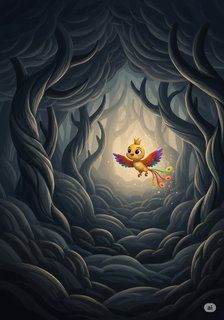 BiBi與魔法黑森林 fantasy story for 3-6 years children in Chinese featuring warm themes