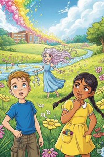 The Daydream Spill fantasy story for 7-12 years children in English featuring humorous themes