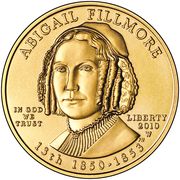 10 Dollars (Abigail Fillmore; Bullion Coinage) - Obverse
