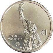 1 Dollar (American Innovation - Arkansas) - Obverse