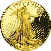 50 Dollars "American Gold Eagle" (Bullion Coinage) - Obverse