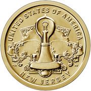 1 Dollar (American Innovation - New Jersey) - Reverse