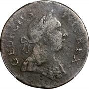 ½ Penny - Copper “Georgivs III Obverse” - Obverse
