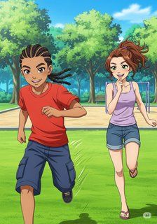 The Super-Secret Park Day adventure story for 7-12 years children in English featuring exciting themes