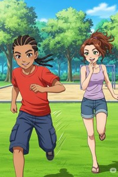 The Super-Secret Park Day adventure story for 7-12 years children in English featuring exciting themes