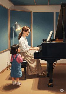 ママのサンバ daily life story for 7-12 years children in Japanese featuring warm themes