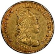 5 Dollars (Liberty Cap / Heraldic Eagle) - Obverse