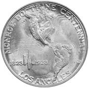 ½ Dollar (Monroe Doctrine Centennial) - Reverse