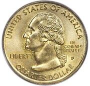 ¼ Dollar "Washington Quarter" (Pennsylvania; Pattern) - Obverse