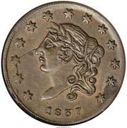 Cent - Hard Times Token - Millions For Defence - Obverse