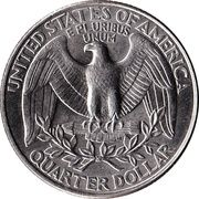 ¼ Dollar "Washington Quarter" - Reverse