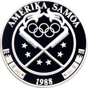 5 Dollars (XXIV Olympics) - Obverse