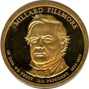 1 Dollar (Millard Fillmore) - Obverse