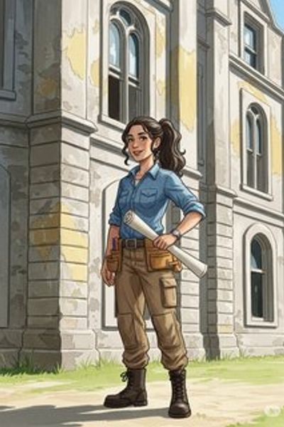 The Building Doctor educational story for 7-12 years children in English featuring warm themes