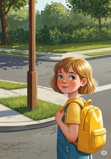 Jamie's Big Bus Adventure daily life story for 7-12 years children in English featuring exciting themes