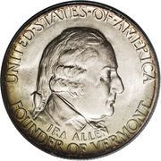 ½ Dollar (Vermont Sesquicentennial) - Obverse